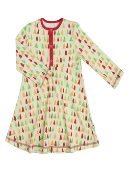 Платье "Елочки" ПЛ-ЕЛ (размер 122) - Платье - интернет гипермаркет детской одежды Смартордер